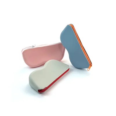 Luxury Waterproof Silicone Storage Toiletry Bag with Sun-Shaped Design Customizable Logo for Eyeglasses