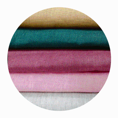 100%  Pure Linen Plain Dyed  Fabric for Shirts Sofa Curtains Dress Trousers Ready to Ship Belgium Import Linen