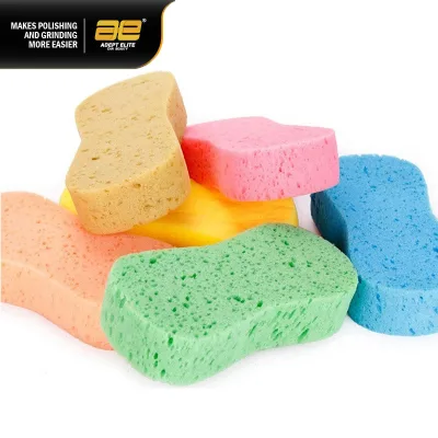 Mix Color Easy Grip Large All Purpose Sponges for Car Wash and Cleaning Kitchen Bathroom