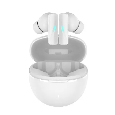 Factory True Wireless Cheap Sports Earbud IPX-4 Waterproof BT 5.3 ENC Noise Cancel LED Indicator Custom Fit In-Ear Earphones