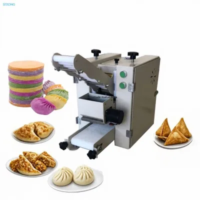 Tabletop Tortilla Chapati Roti Chapati Wrapper Making Machine Steamed Bun Machine for Restaurant Use