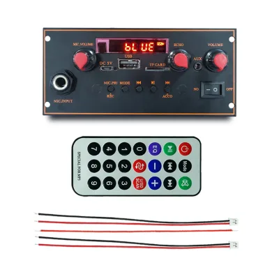 10W Bluetooth Module MP3 Decoder Board FM Radio Module Audio Accessories Circuit Board BT Amplifier Board