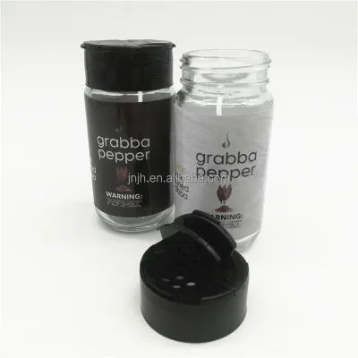 100ml Plastic Black Pepper Shaker