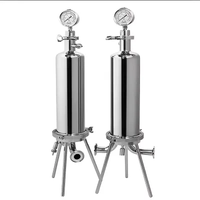 Sanitary Stainless Steel 304 316L Micro Precision Filter Micro Membrane Milk Filter