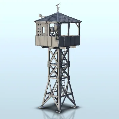 Fire Station Training Angle Lattice Tower Outdoor Durable Watch Towers Fast Construction Galvanized Steel Structure Building