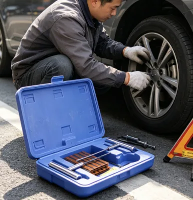 Rust Proof Steel Tire Repair Spiral Probe Insert Tool Match All Standard Rubber Seal Strips