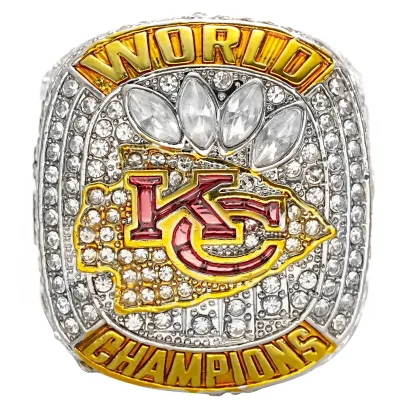 2023 2024 New Kansas City Chiefs Championship Ring NFL Super Customized Sports Rings for Men 18K Plating Color Wholesale