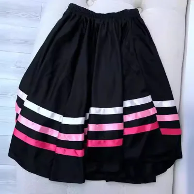 Children's Sleeveless Polyester Character Dance Tutu Royal Academy Ballet Graded Examination-Style Ribboned Skirt