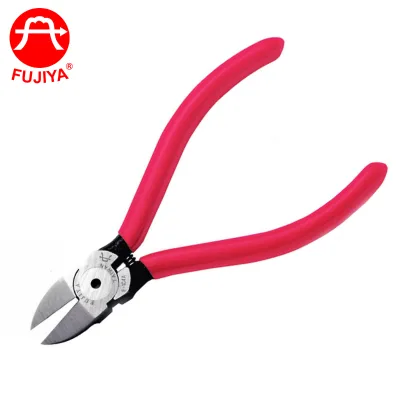 Electronic Metric High Carbon Alloy Steel Industrial Grade PVC Handle Wire Cutting Plier Diagonal Pliers Flat Blade Anti-rust