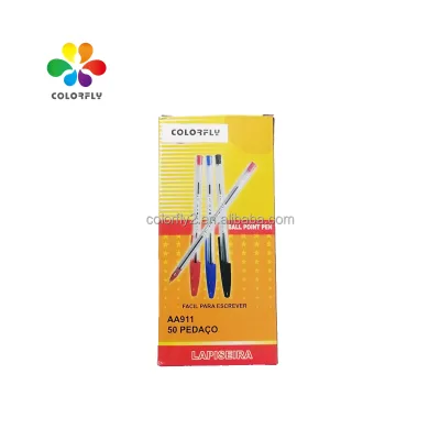 Hot Sale Red Color and Good Quality Ball Point Pen for School