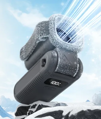 25 High-Speed USB Small Fans Cool Handheld Waist-Mounted Design for Outdoor Use New Cross-Border Product