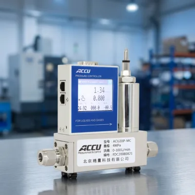 High Repeatability Digital Pressure Controller/Meter Series ACU20P User Manual for Industrial Manufacturing