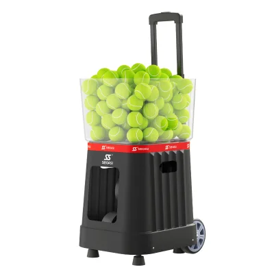 T7 Pro Plastic Tennis Net Trainer Professional Smart Sports Equipment AI Voice Control with Remote Data Share Portable Outdoor
