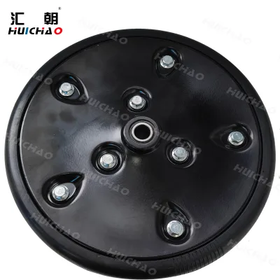 Rubber 1"x12" Closing Wheel with Steel Disks Seeder Press Wheel