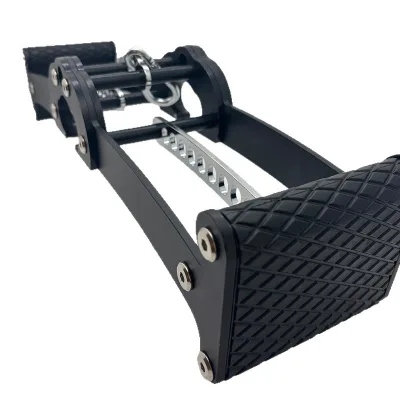 Universal Cable Machine Multi Grip Barbell 5mm Thick Steel Rubber 350KG Max Load Knurled Anti Slip Handle Lat Pulldown Row