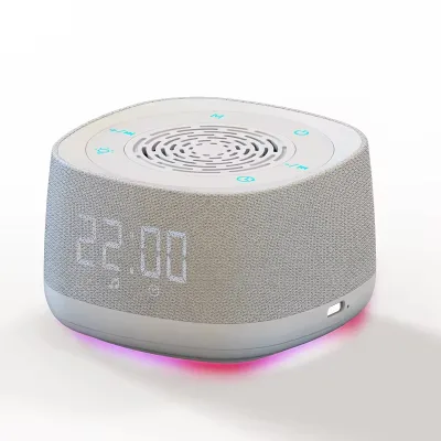 White Noise Machine Reliable Sleep Sound Machine for Blocking Sudden Noises Light Sleepers Bedroom Use