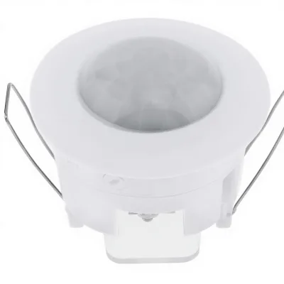 110-240V LED Infrared PIR Motion Sensor Recessed Ceiling Light Switch Adjustable 360 Degree IP20 Hotel Use