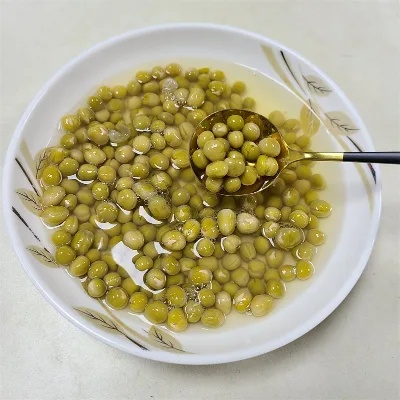 Fresh Whole Green Pea Canned Vegetables Instantly Preserved in Salt Brine Cooked Kernel Price