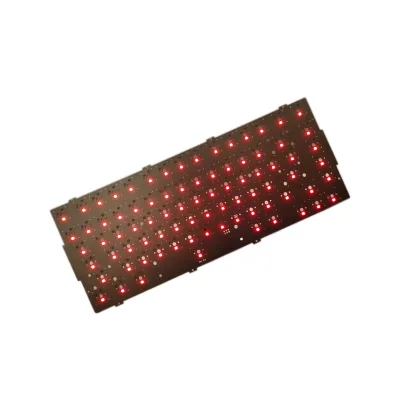 64 keys mechanical keyboard circuit board QMK VIA supported 60pcb keyboard hotswap