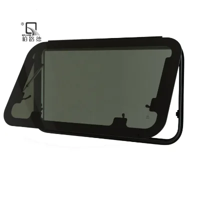 Auto Accessories Window Pleated Blind Fly Screen Double Glass Exit Side RV Window Extrapolated caravan Rv Window
