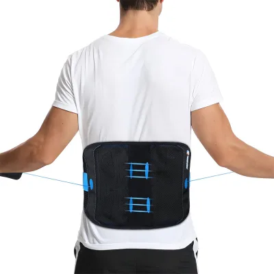 Women Men Pain Relief Decompression Lower Support Belt Lumbar Back Brace