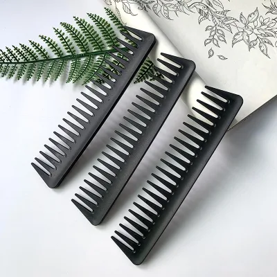Hot-selling Mid-wide Tooth Comb Large Tooth Comb Coarse Tooth Oil Head Comb Specially Designed for Men