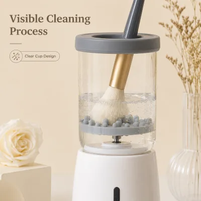 Wholesale Home Appliances Mini Ultrasonic Washing Machine Portable Makeup Brush Ultrasonic Cleaner Machine