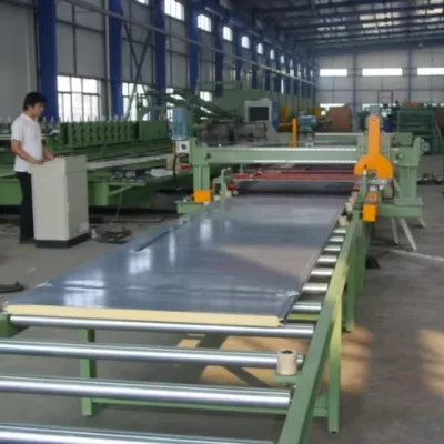 Economic Discontinuous Sandwich Panel Making Machine/pu Machinery/pu Foam Panels Machine