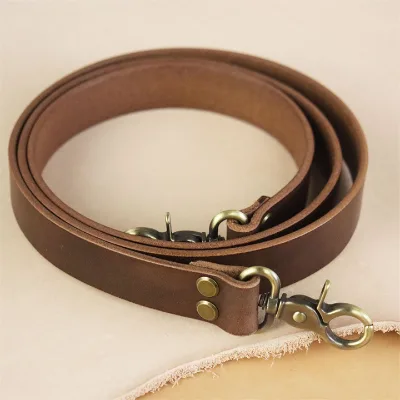 Wholesale Adjustable Genuine Leather Crossbody Shoulder Straps Handbag Accessories