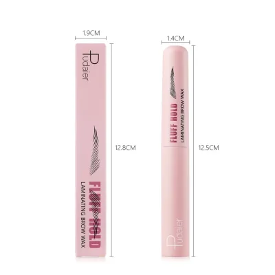 Custom logo Waterproof Transparent Eyebrow Styling Gel,  Long Lasting Strong Styling Brow Soap Wax
