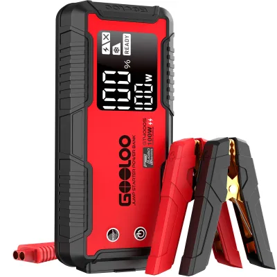 GOOLOO GT4000S 4000A Heavy Duty 12V Car Jump Starter Ultra Safe Battery Charge For Heavy Duty Semi Trucks Tractors Pickup