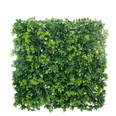 ZC Garden Real Touch Plastic Artificial Grass Hedge Panel Privacy Fence Indoor Outdoor Balcony Decor UV Resistant Eco-Friendly