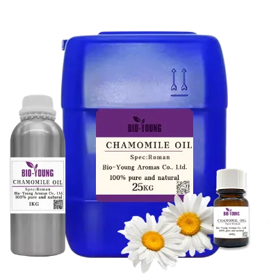 Hot Selling High Quality Bulk Natural 100% Pure Roman Chamomile Oil with Body Care Properties