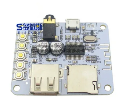 Bluetooth MP3 Decoding Module, Bluetooth Audio Receiving Board, Decoding and Playback, with USB TF Card