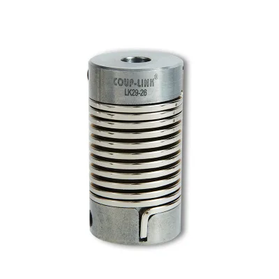 COUP-LINK ST Series Stainless Steel Spring Type Bellows Coupling Elastic Coupling for Rotary Encoder 6-6mm
