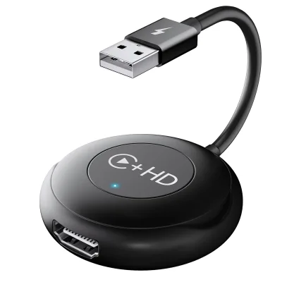 Intelligent AI BOX Car Adapter for Apple Mobile HDTV Wired Wireless Audio & Video Accessory Mobile Phones with Carplay Features