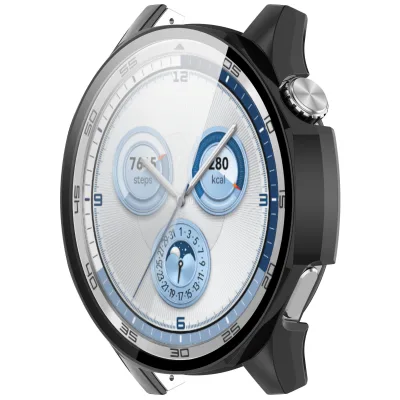 Trendy New Protector Case with Tempered Glass for Huawei Watch GT5 Chic Fashionable Look Tough Reliable Smart Watch Cases Cover