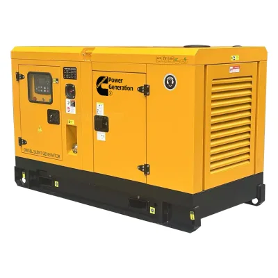 Silent Diesel Generator 25kW 30kW 40kW 50kW Water Cooled 3 Phase Auto Start Industrial Marine Genset With Emergency Power Supply