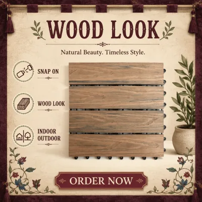 Wholesale Outdoor Wpc Boards Composite Seamless Decking With Factory Price