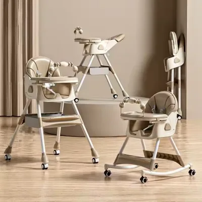 High Quality Baby High Chair Travel Infant Comfortable Armchair Portable Baby Chair Adjustable High Chair