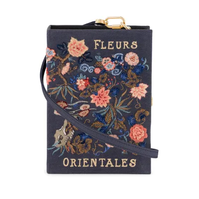 Luxury Pouch Embroidered Shoulder Bag and Pouch Stainless Frame Leather Custom Tote Purse Embroidery Jewelry Organizer Box