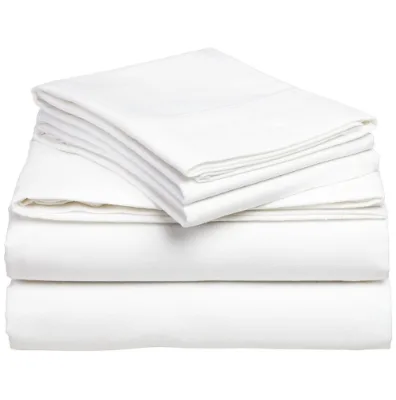 China Supplier Hospital White Cotton Bedding Set / Bed Linen/bedsheet
