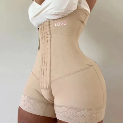 4 Hooks Full Body Shaper Postpartum Shapers Gaine Amincissante Femme Postpartum Shapewear Butt Lifting Body Shapewear Women