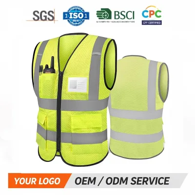 Reflective Safety Vest High Visibility Class Lightweight Mesh Vest for Women & Men