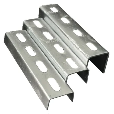 Wholesale Hot-Dip Galvanized C-Steel Mounts Adjustable Straight Connectors for Solar PV Systems Renewable Energy Parts