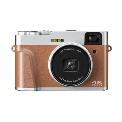 2024 4K Professional Vlog Digital Camera 16X Digital Camera Retro With 48MP Compact Video Camera