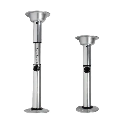 HEYRV RV Table Leg Kirsite Height Adjustable Caravan Dinning Table Legs for Marine Boat Motorhome