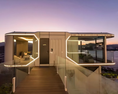 Customizable Luxury Prefab Modular Building for Hotels Offices Portable Dwelling Mobile Home Warehouse Accommodation Factory