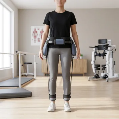 Exoskeleton Walking Robot Leg Assist Lower Limb Gait Training Rehabilitation Aid 3000mAh Battery Durable Waterproof Design Pain
