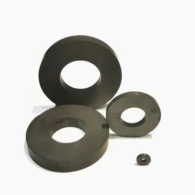 Xinhongchang N52 Nickel Coated Ferrite Ring Magnet High Performance Industrial Use 1% Tolerance Custom Tile Magnetic Material